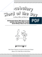 Vocabulary - Word of The Day PDF