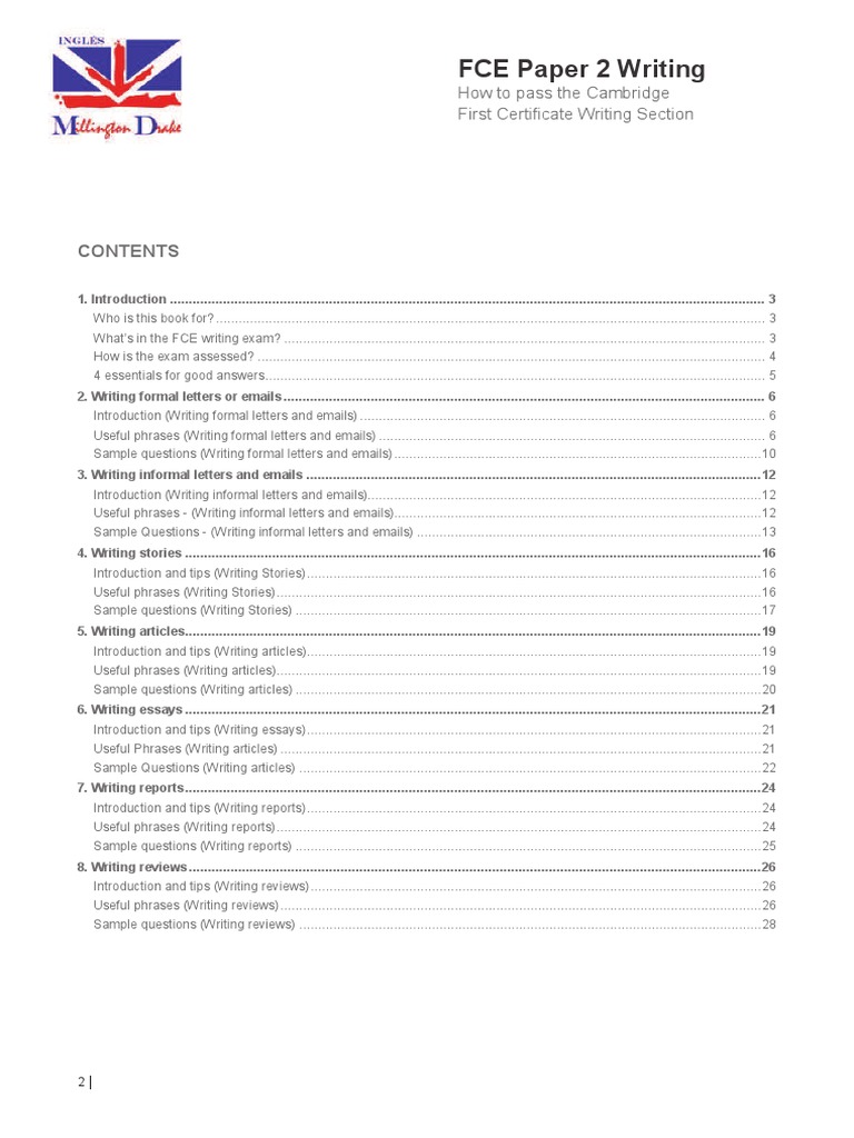 FCE Writing Exam Success Guide | PDF | Career & Growth | Business