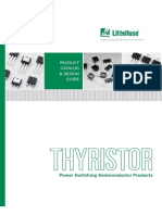 Littelfuse Thyristor Catalog Datasheets App Notes