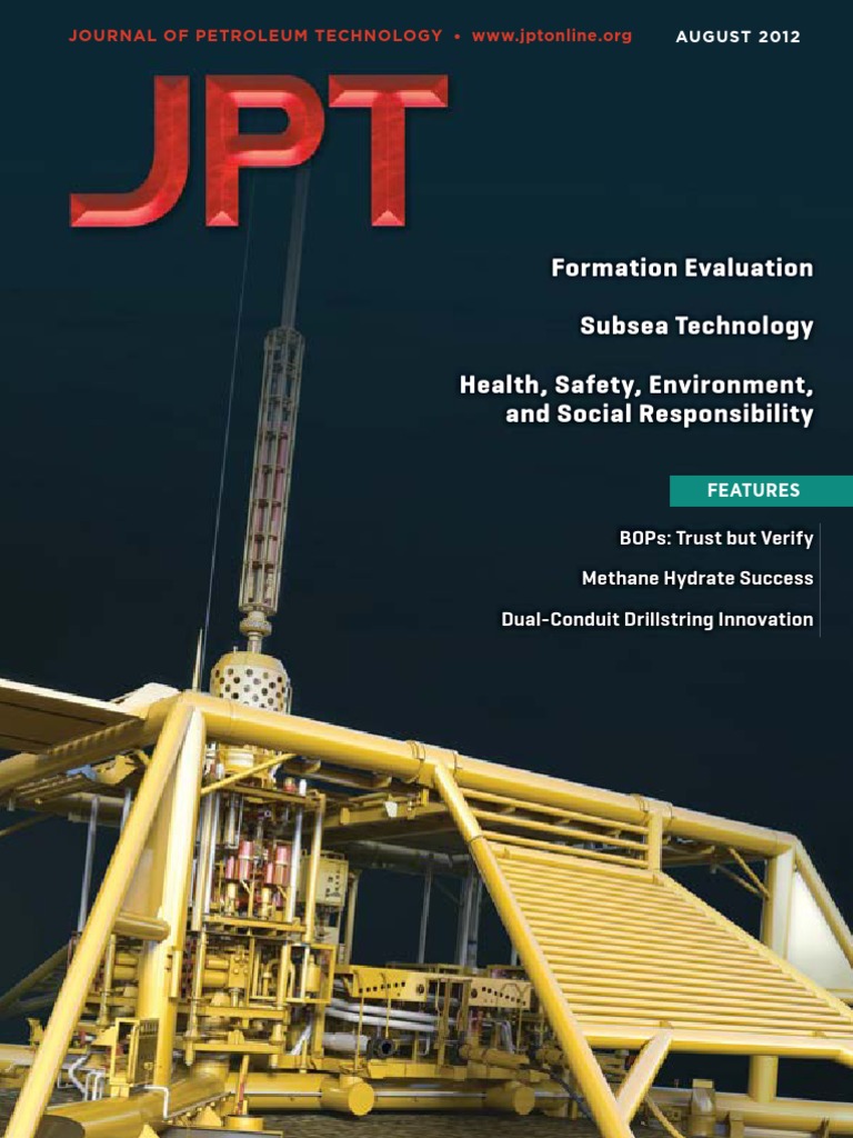 Journal of Petroleum Technology August 2012 Subsea (Technology
