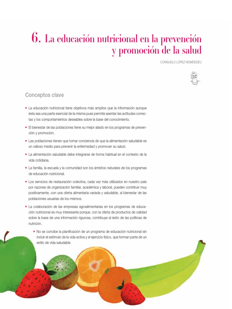 Educación Nutricional y Salud Pública | PDF | Dieta | Nutrición