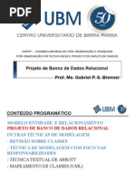 Aula 03 - Projeto de Banco de Dados - Modelagem Uml (Classes)