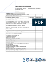 CARACTERIZACIÓN DIAGNOSTICA