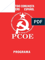 Programa Del Partido Comunista Obrero Espanol