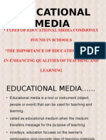 Educational Media: Types of Educational Media Commonly Found in Schools