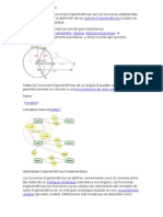 Funciones trigonométricas