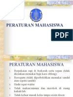 Peraturan Mahasiswa FT