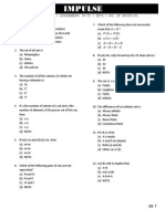 Mathematics-Xi - Assignment: 01-15 - Sets - No. of MCQ'S 50: B A B P A P B N A N B A B A A B B A