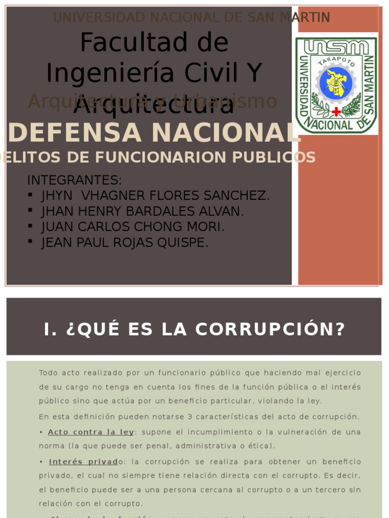 Delitos de Funcionarios Publicos | PDF | Gobierno | Justicia