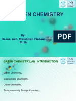 Green Chemistry, An Introduction