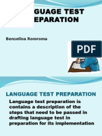 Language Test Preparation