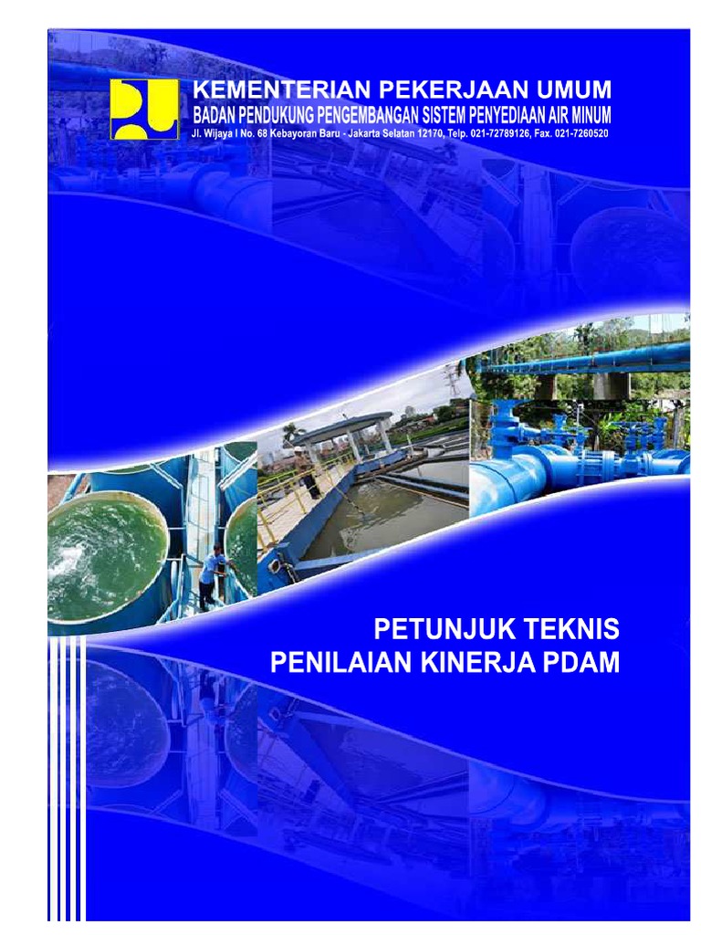 Petunjuk Penilaian Kinerja PDAM | PDF
