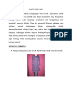 Baju Tradisional Setiap Kaum