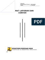 LAMPIRAN III PERMEN PU No.6-2008 FORMAT LAPORAN.pdf