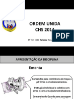 CHS 2014 - Apostila de Ordem Unida