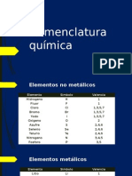 Nomenclatura Quimica