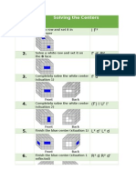 4x4x4 Rubiks' Cube Reduction Algorithms