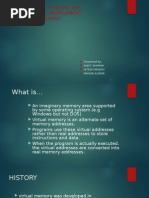 Virtual Memory and Memory Management Requirement: Presented By: Ankit Sharma Nitesh Pandey Manish Kumar