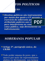 Direitos políticos: soberania, voto e inelegibilidade