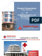 Product Presentation At: Hospital Architecture and Business Strategy