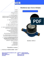 F. Tecnica - Zenner MTK-S DN20 PDF