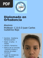 Caso Clínico Ortodoncia