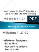 The Letter to the Philippians 3
