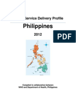 Service Delivery Profile Philippines