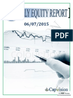 Equity Weekly Report 6-07-2015