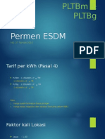 Permen ESDM No. 27 Tahun 2014