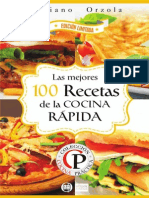 Las Mejores 100 Recetas de La C PDF