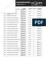 Cepu Unica 2015-I - Ciencias de La Comunicación