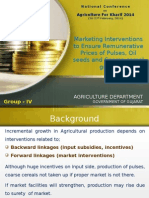 Marketing Interventions To Ensure Remunerative Prices of Pulses, Oil Seeds and Coarse Cereal Grains