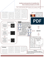 Synthesis and Properties of Crystalline Thin Film of Antimony Trioxide On Si