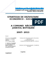 STRATEGIA DE DEZVOLTARE  ECONOMICO – SOCIALĂ.doc