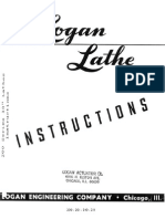 Logan Lathe Instructions