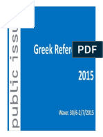 Prieskum Pred Gréckym Referendom, Public Issue