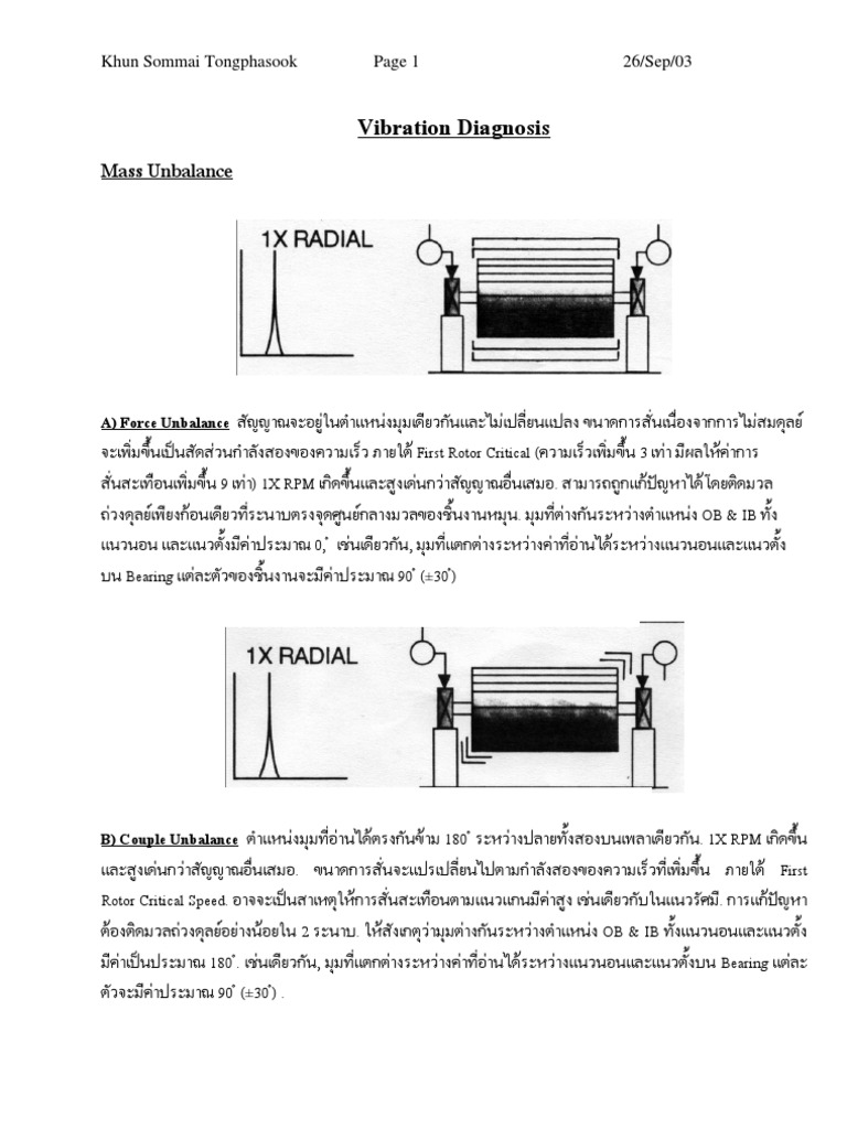 Vibration Diagnosis