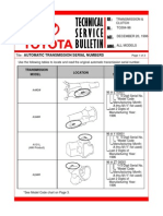 Automatic Transmission Serial Numbers T-tc004-96
