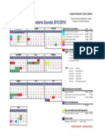 Calendario 2015-16 REGION