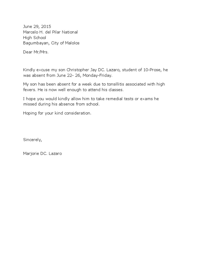 how-to-write-a-excuse-absent-letter-for-college-alderman-writing