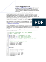 Montando Arduino Na Protoboard