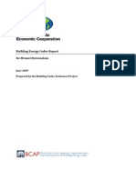 Building Energy Codes Report For Brunei Darussalam: June 2009 Prepared by The Building Codes Assistance Project