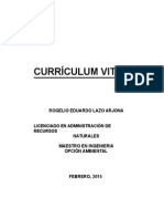 Curriculum - Vitae - Rogelio Febrero 2015