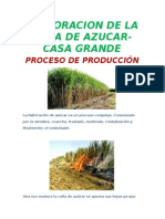 Elaboracion de La Caña de Azucar