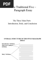 Download The Traditional Five - Paragraph Essay by polybius SN27070520 doc pdf