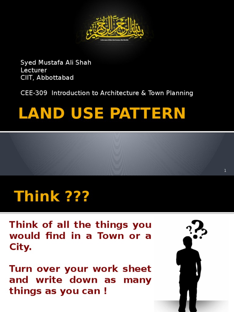 Understanding Urban Land Use Patterns | PDF | Land Use | Natural ...
