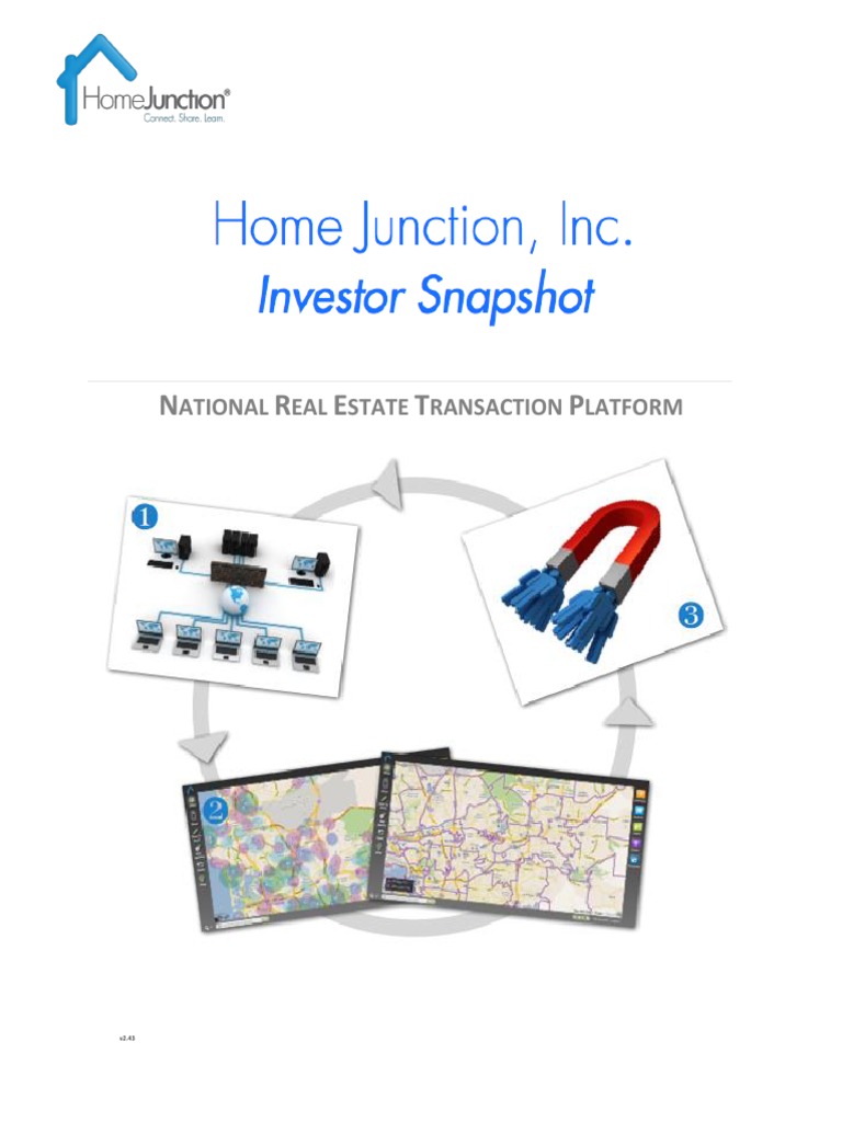 Home Junction Investor Snapshot v2 44 | PDF | Business | Economies