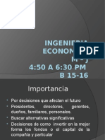 Ingenieria Economica