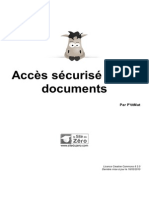 Acces Securise A Des Documents